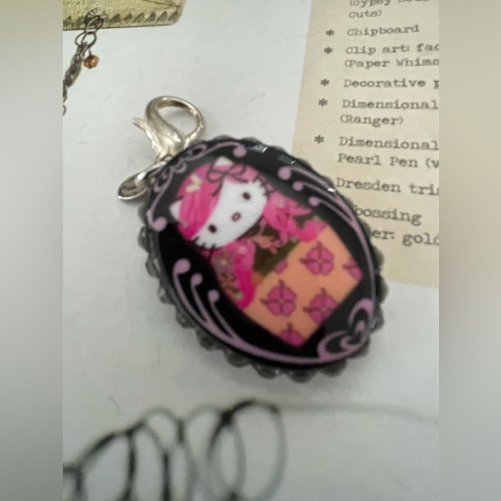 Tarina Tarantino Hello Kitty Russian Doll Charm
